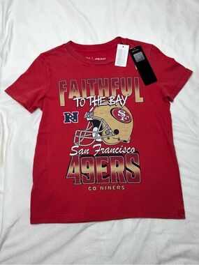 NFL San Francisco 49ers Red Short Sleeve Tee